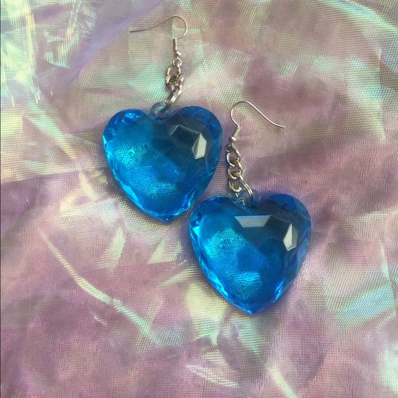 Heartbreaker Crystal Earrings - Picture 2 of 5